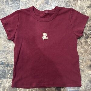 John Galt Red Short Sleeve Tee